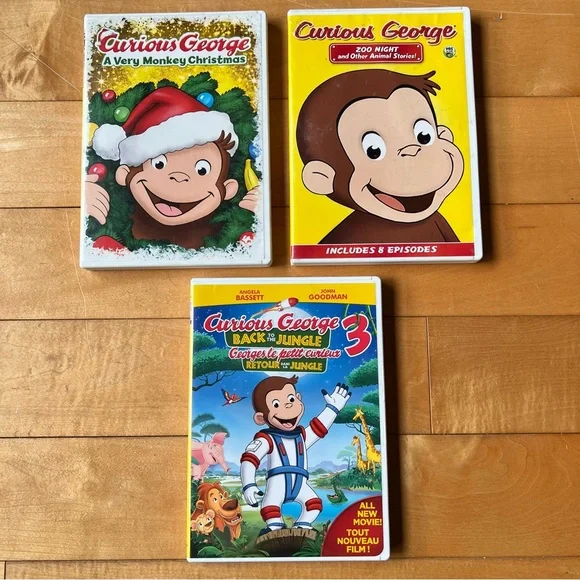 Curious George DVD Set - Picture 1 of 6